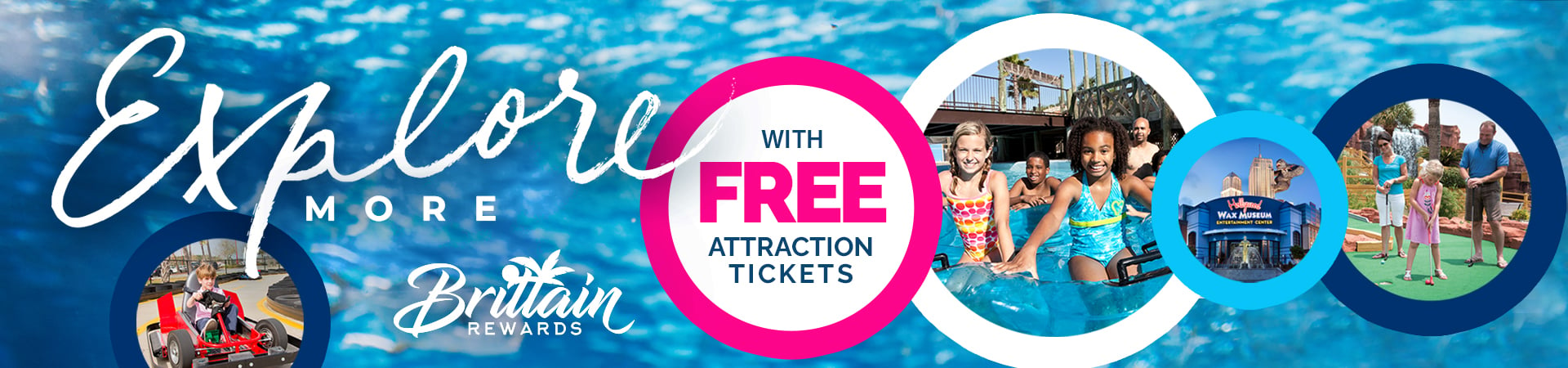 Free Attraction Tickets with Brittain Rewards