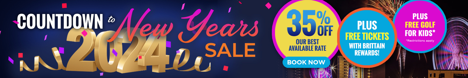 Countdown to New Year's Sale - 40% Off